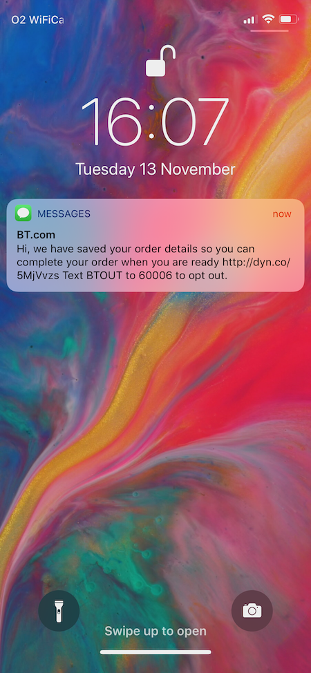 SMS marketing BT